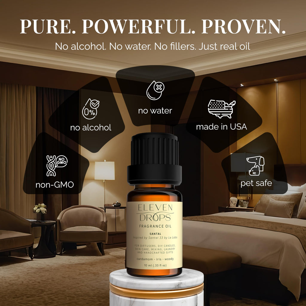Santal Aroma Diffuser Oil –– Premium Luxury Fragrance Oil