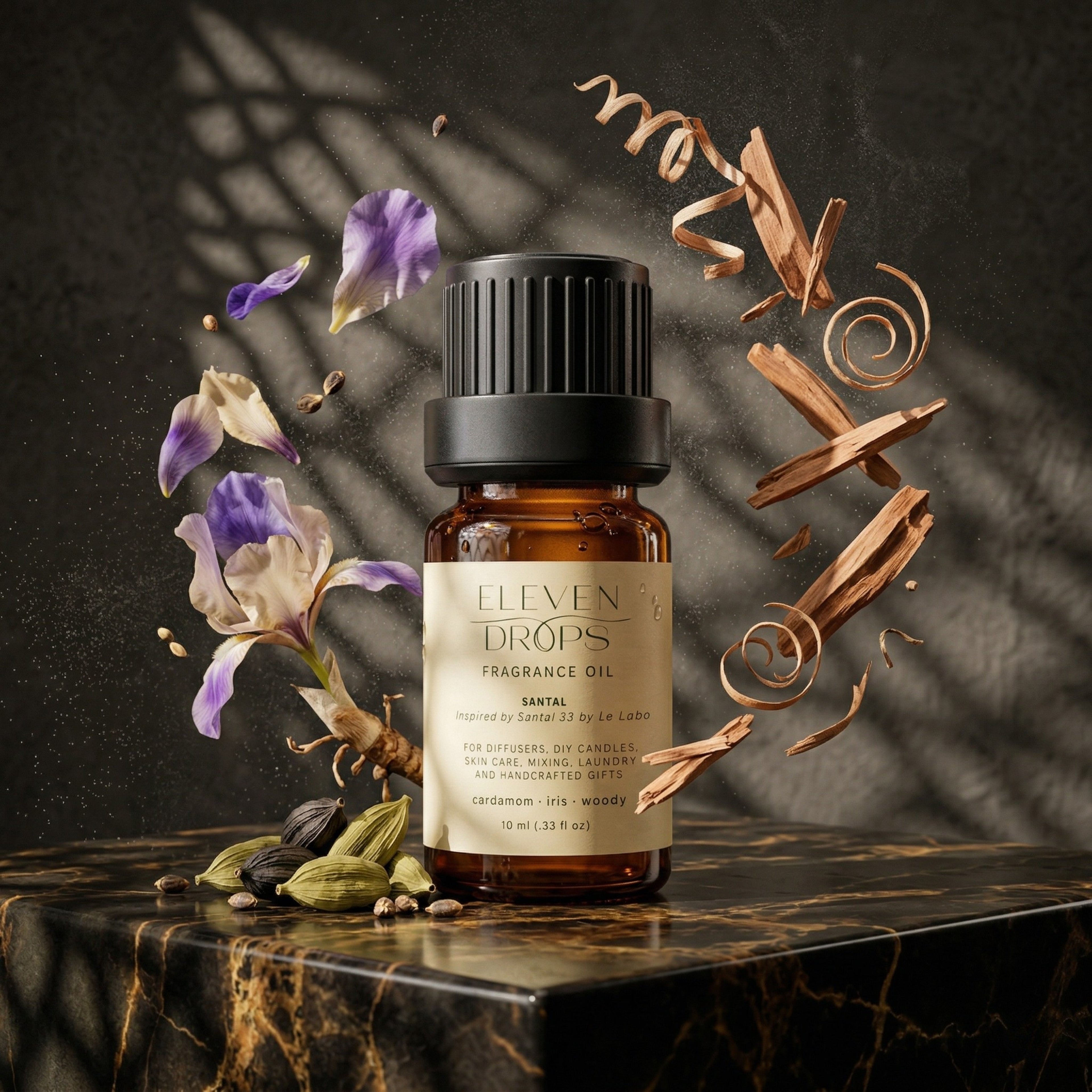 Santal Aroma Diffuser Oil –– Premium Luxury Fragrance Oil